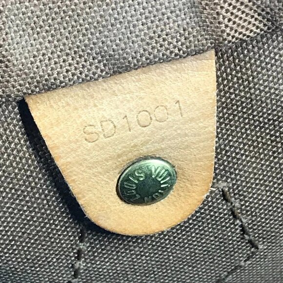 LOUIS VUITTON M48610 Monogram Rose Speedy30 Hand Bag MonogramCanvas Brown/pink - Picture 10 of 15